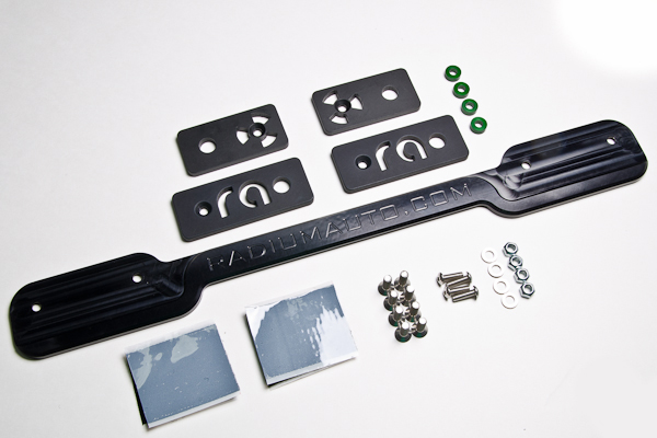 Radium Engineering — Radium Engineering Lotus Elise (2ZZ-GE) Modular Rear Clam Kit - Black - view 5